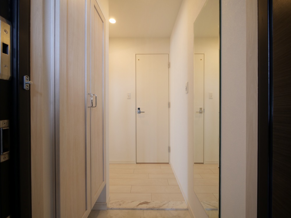 玄関　シンプルで使いやすい玄関です