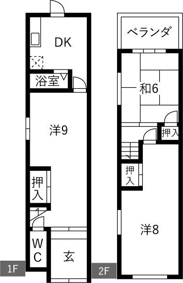 旭区今市戸建の間取り写真