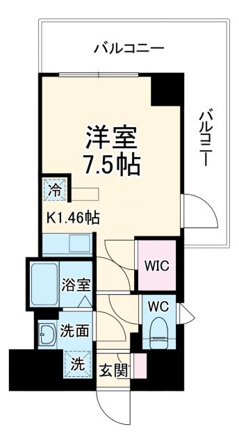 グランリーヴェル横濱和田町ELMOの間取り写真