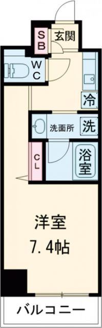 メインステージ立川の間取り写真