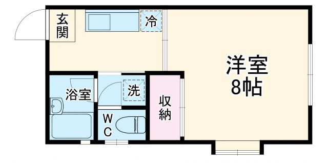 第5松岡荘の間取り写真