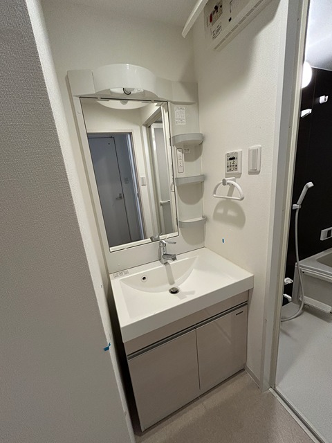 洗面設備　同物件別号室のものです。