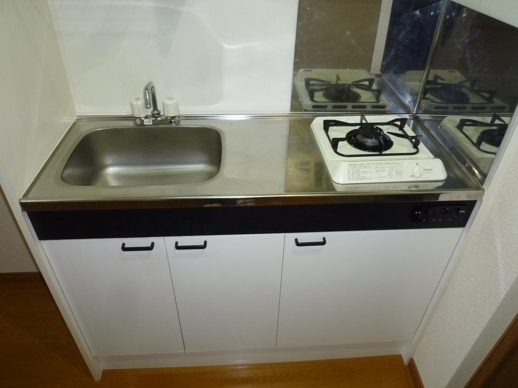 キッチン　１口ガスコンロ