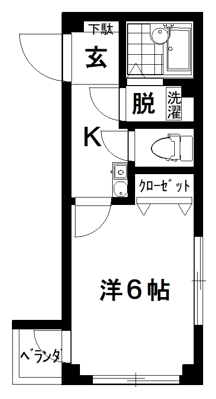 メゾン・ド・コスモ２の間取り