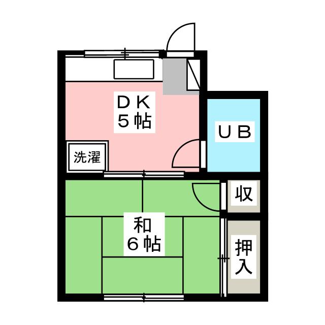 長井ハイツの間取り