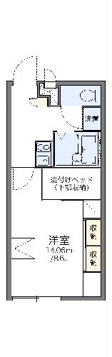 レオパレス五所川原の間取り