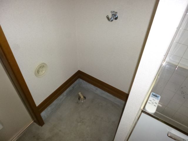 洗面設備　室内洗濯機置場