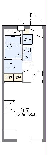 レオパレスＫ２の間取り