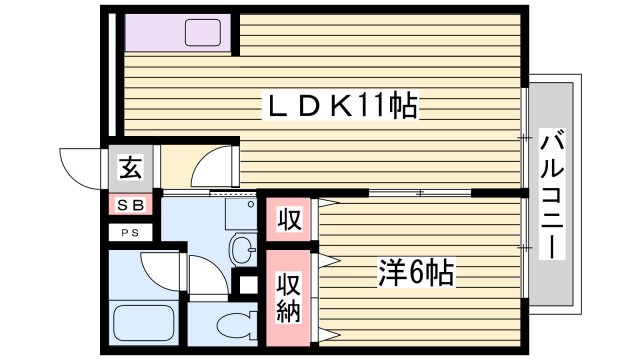 エバーグレースIIの間取り