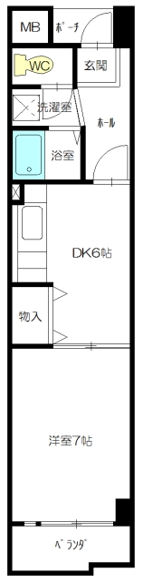 アーバンドエル杁中の間取り