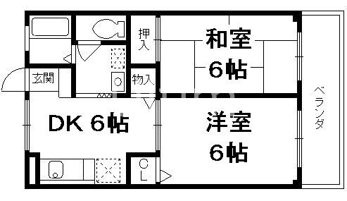 ジュネス片山の間取り