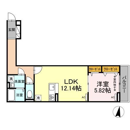 セレスティア船橋の間取り