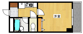 神戸市垂水区南多聞台のマンションの間取り