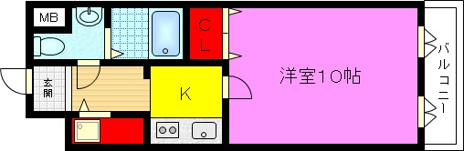 メゾン・パティオIIの間取り