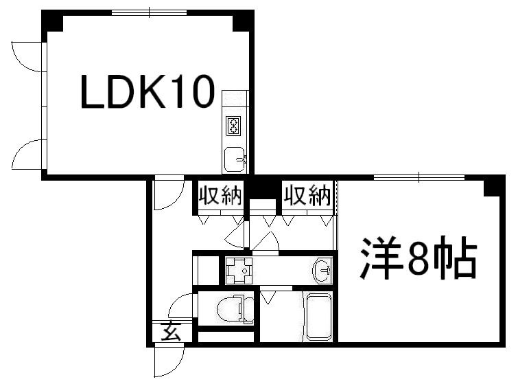 烏丸アネックスの間取り