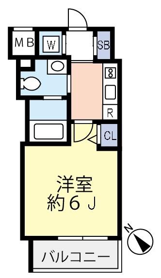 グランヴァン横濱反町の間取り