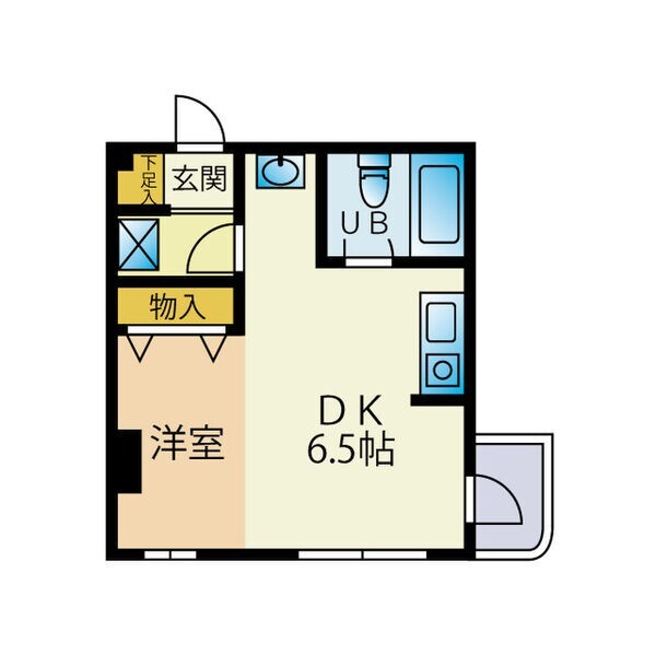 札幌市中央区南十一条西のマンションの間取り