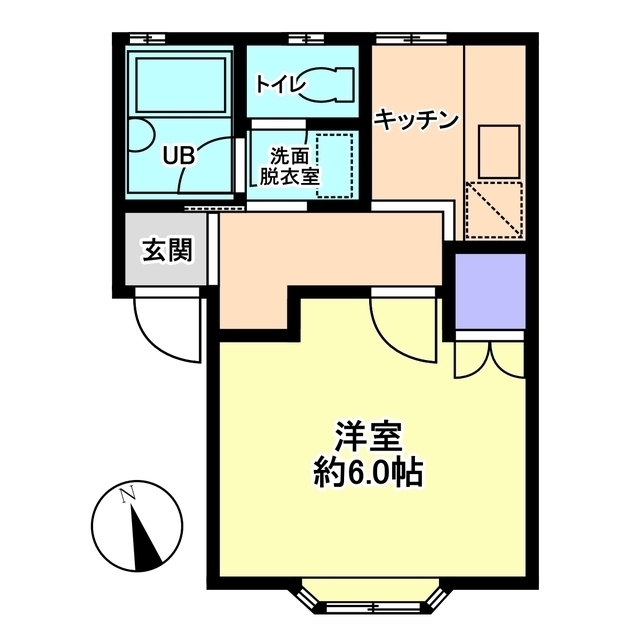 信開セルーラ末広の間取り