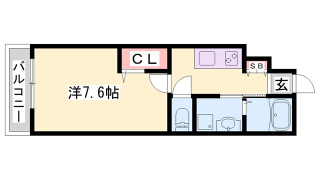 Avenir May 東加古川の間取り