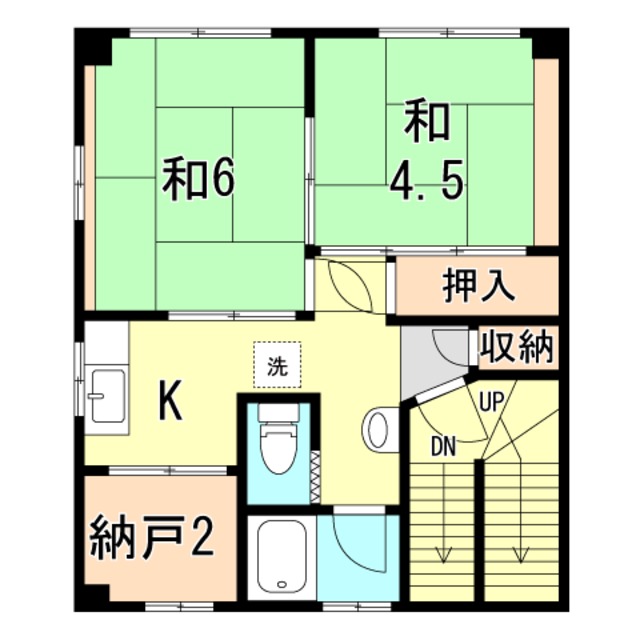 木下マンションの間取り