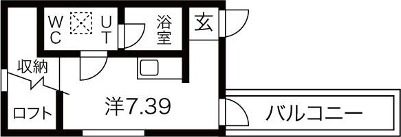 アテナ御器所の間取り