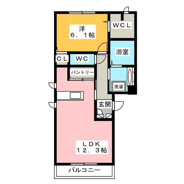 ファミール南山Ｃの間取り