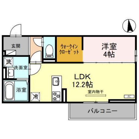 クロッシア住吉町の間取り