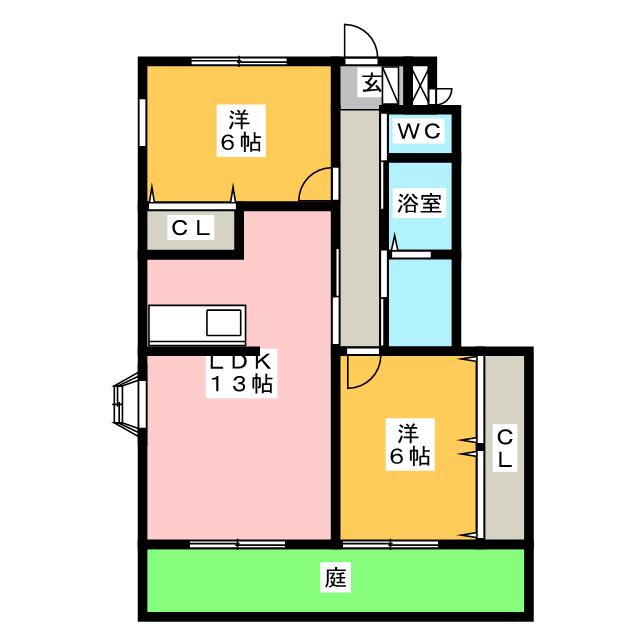 ネクステージさくらの間取り