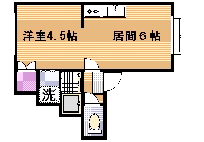 エンドレス悠の間取り