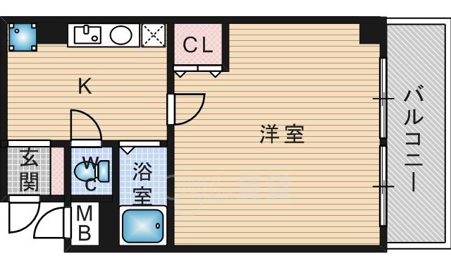 メゾン・ド・ヴィレ　茨木の間取り