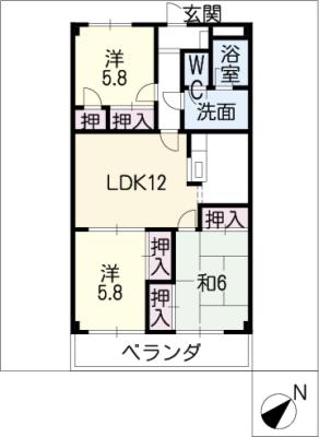 フレシールの間取り