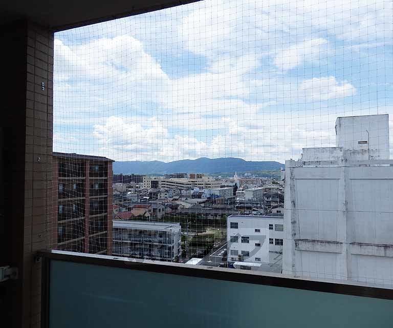 【京都市下京区西七条比輪田町のマンションの眺望】