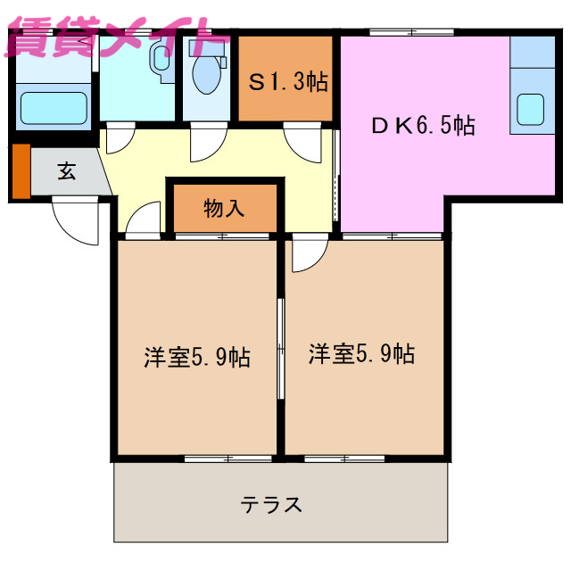 レグスターの間取り