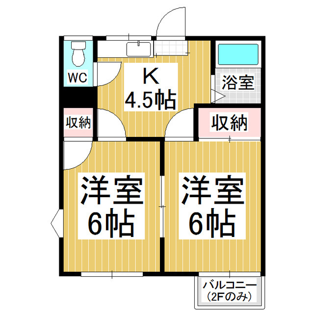 フォーブルあおきの間取り