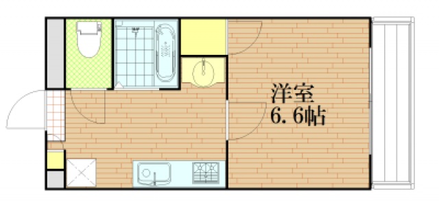 assicurato西川原の間取り