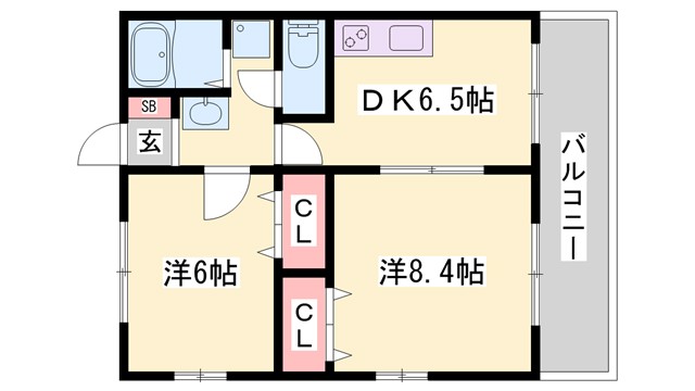 【コンパスローズ白浜の間取り】