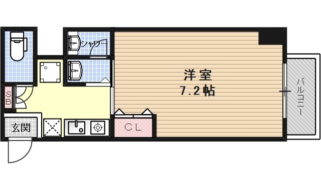 四条敷島ビルの間取り