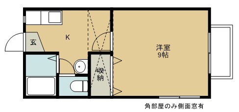 パルコート白石の間取り