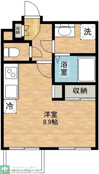 八王子市別所のマンションの間取り