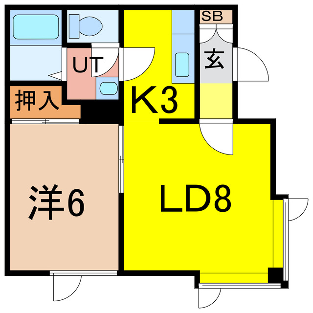 キャメロン1・2の間取り