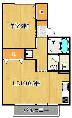 ファミール大和の間取り