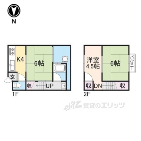 【京都市山科区椥辻番所ケ口町のその他の間取り】