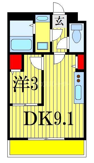 ＥＰガーデン東船の間取り