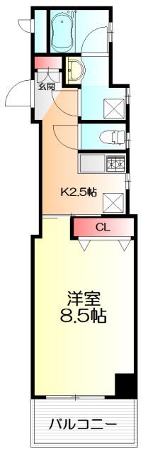 町田市成瀬が丘のマンションの間取り