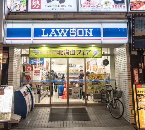 コンビニ　ローソン上野仲町通店（コンビニ）まで84m
