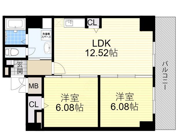 アーバンパーク住之江公園1の間取り写真
