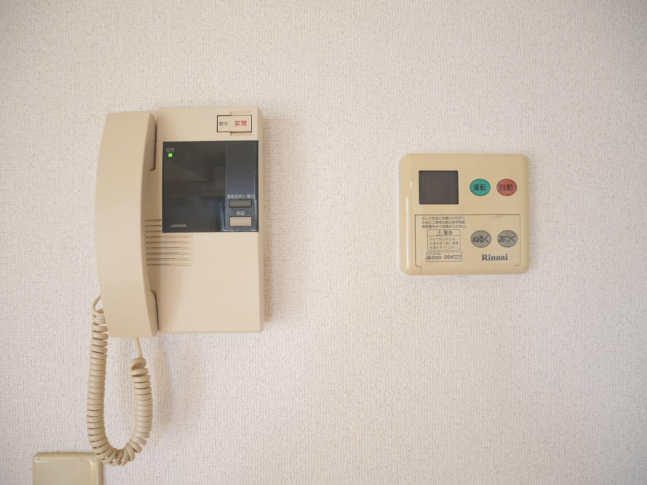 セキュリティ　オートロック解除用インターホン（イメージ）