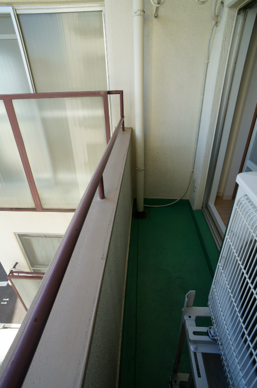 バルコニー　ベランダからの眺望は良好です。