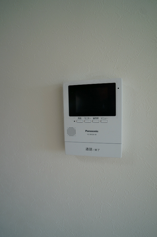 セキュリティ　モニター付インターホンです。