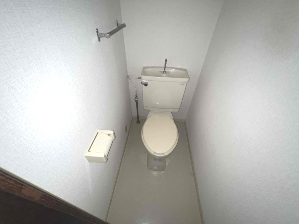 トイレ　ゆったりとスペースのある洗面所